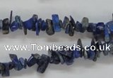 CNL244 15.5 inches 3*10mm chip natural lapis lazuli beads wholesale