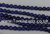 CNL400 15.5 inches 3mm round natural lapis lazuli gemstone beads