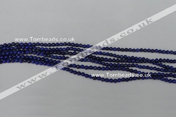 CNL400 15.5 inches 3mm round natural lapis lazuli gemstone beads