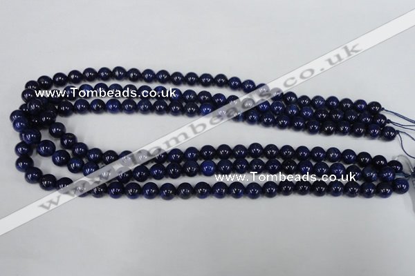 CNL403 15.5 inches 8mm round natural lapis lazuli gemstone beads