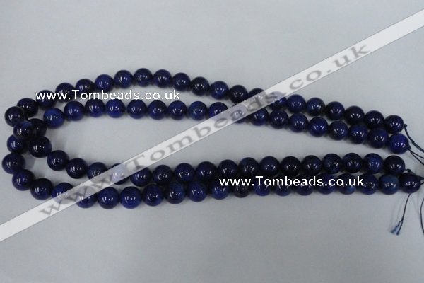 CNL404 15.5 inches 10mm round natural lapis lazuli gemstone beads