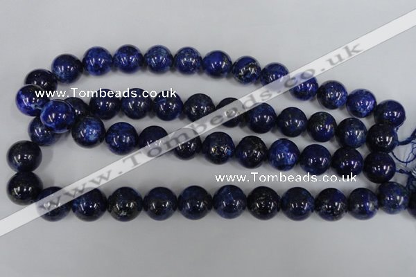 CNL408 15.5 inches 16mm round natural lapis lazuli gemstone beads