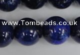 CNL409 15.5 inches 18mm round natural lapis lazuli gemstone beads