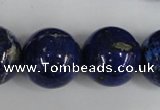 CNL410 15.5 inches 20mm round natural lapis lazuli gemstone beads