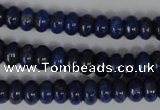 CNL422 15.5 inches 5*8mm rondelle natural lapis lazuli gemstone beads