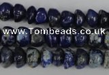 CNL436 15.5 inches 7*9mm bread natural lapis lazuli gemstone beads