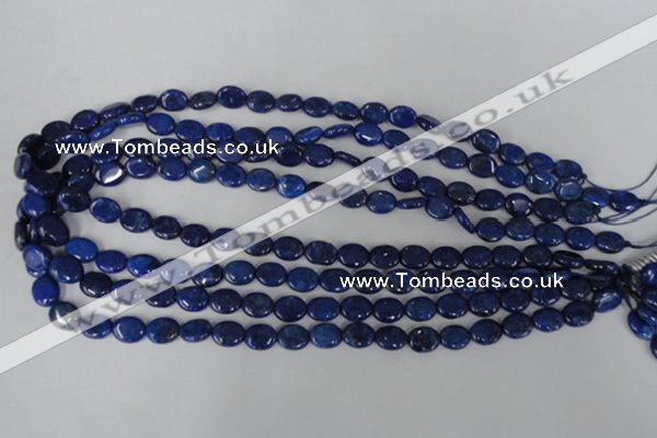 CNL478 15.5 inches 8*10mm oval natural lapis lazuli gemstone beads