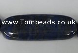 CNL489 15.5 inches 18*48mm oval natural lapis lazuli gemstone beads
