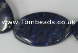 CNL497 15.5 inches 25*40mm marquise natural lapis lazuli gemstone beads