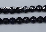 CNL602 15.5 inches 8mm faceted round natural lapis lazuli gemstone beads