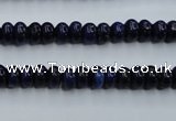 CNL610 15.5 inches 3*6mm rondelle natural lapis lazuli gemstone beads