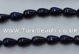 CNL615 15.5 inches 6*10mm teardrop natural lapis lazuli gemstone beads