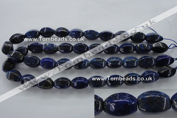 CNL637 15.5 inches 13*19mm star fruit shaped natural lapis lazuli beads