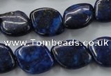 CNL648 15.5 inches 15*20mm marquise natural lapis lazuli beads