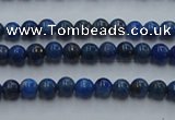 CNL710 15.5 inches 3mm round natural lapis lazuli gemstone beads