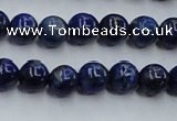 CNL713 15.5 inches 6mm round natural lapis lazuli gemstone beads