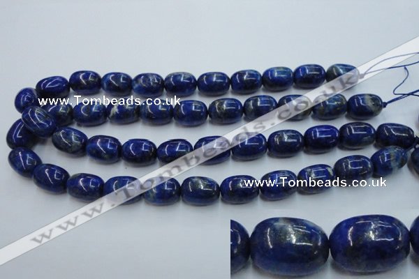 CNL728 15.5 inches 13*18mm nuggets natural lapis lazuli gemstone beads