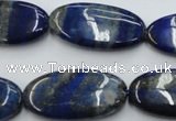 CNL755 15.5 inches 15*30mm oval natural lapis lazuli gemstone beads