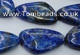 CNL778 15.5 inches 18*30mm freeform natural lapis lazuli gemstone beads