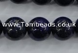 CNL856 15.5 inches 16mm round natural lapis lazuli gemstone beads