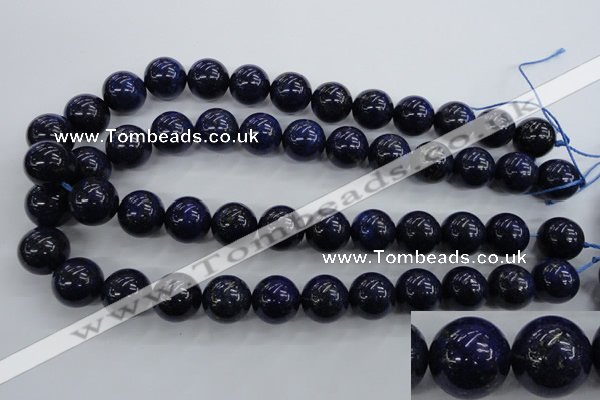 CNL856 15.5 inches 16mm round natural lapis lazuli gemstone beads