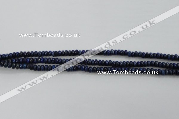 CNL860 15.5 inches 2*4mm rondelle natural lapis lazuli gemstone beads