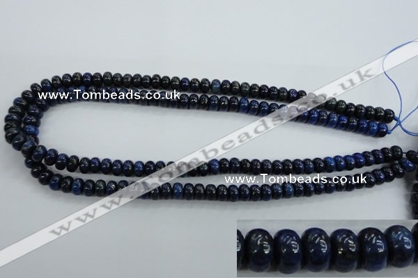 CNL862 15.5 inches 5*8mm rondelle natural lapis lazuli gemstone beads