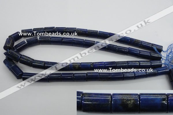 CNL887 15.5 inches 10*14mm tube natural lapis lazuli gemstone beads
