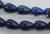 CNL901 15.5 inches 10*14mm teardrop natural lapis lazuli gemstone beads