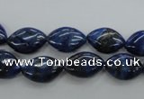 CNL951 15.5 inches 10*15mm marquise natural lapis lazuli gemstone beads