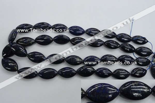 CNL953 15.5 inches 14*25mm marquise natural lapis lazuli gemstone beads