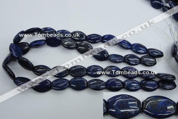 CNL980 15.5 inches 16*20mm flat drum natural lapis lazuli gemstone beads