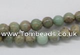 CNS01 16 inches 8mm round natural serpentine jasper beads wholesale