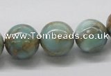 CNS04 16 inches 16mm round natural serpentine jasper beads wholesale