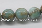 CNS26 16 inches 14mm round natural serpentine jasper beads wholesale