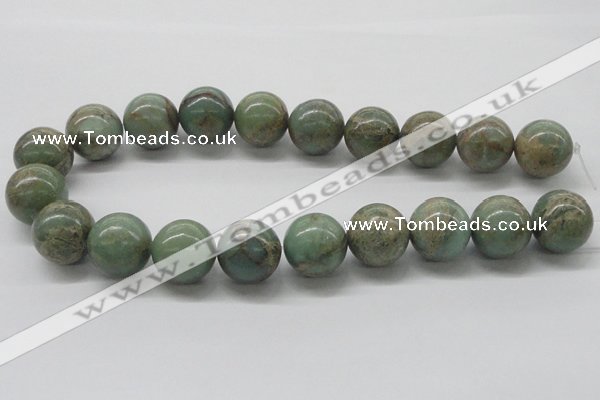 CNS27 16 inches 18mm round natural serpentine jasper beads wholesale