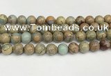 CNS334 15.5 inches 12mm round serpentine jasper beads wholesale