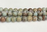 CNS336 15.5 inches 16mm round serpentine jasper beads wholesale