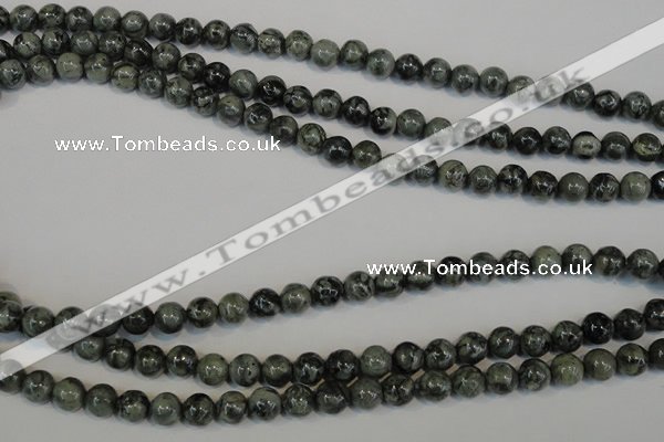 CNS401 15.5 inches 6mm round natural serpentine jasper beads