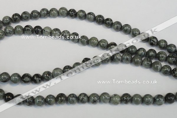 CNS402 15.5 inches 8mm round natural serpentine jasper beads