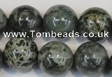 CNS404 15.5 inches 12mm round natural serpentine jasper beads