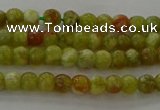 CNS599 15.5 inches 3mm round green dragon serpentine jasper beads