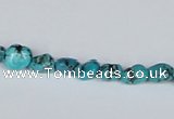 CNT17 16 inches natural turquoise chip beads wholesale