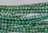 CNT201 15.5 inches 3mm round natural turquoise beads wholesale