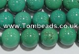 CNT209 15.5 inches 10mm round natural turquoise beads wholesale