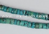 CNT22 16 inches 3-6mm heishi natural turquoise beads wholesale