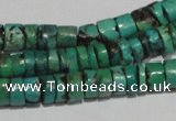 CNT220 15.5 inches 3*7mm – 5*9mm heishi natural turquoise beads