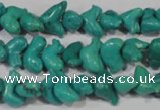 CNT231 15.5 inches 7*12mm animal natural turquoise beads wholesale