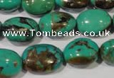 CNT265 15.5 inches 15*18mm nuggets natural turquoise beads wholesale
