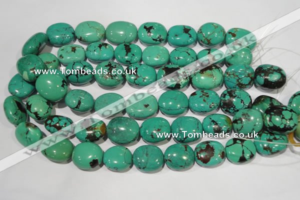 CNT268 15.5 inches 18*20mm - 22*26mm nuggets natural turquoise beads